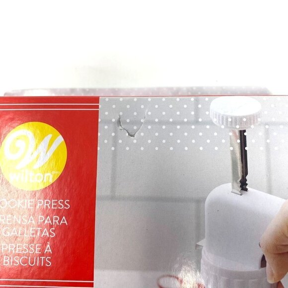 Wilton Cookie Press Set, 13-Piece Kit with Spritz Cookie Press & Discs - Picture 10 of 10